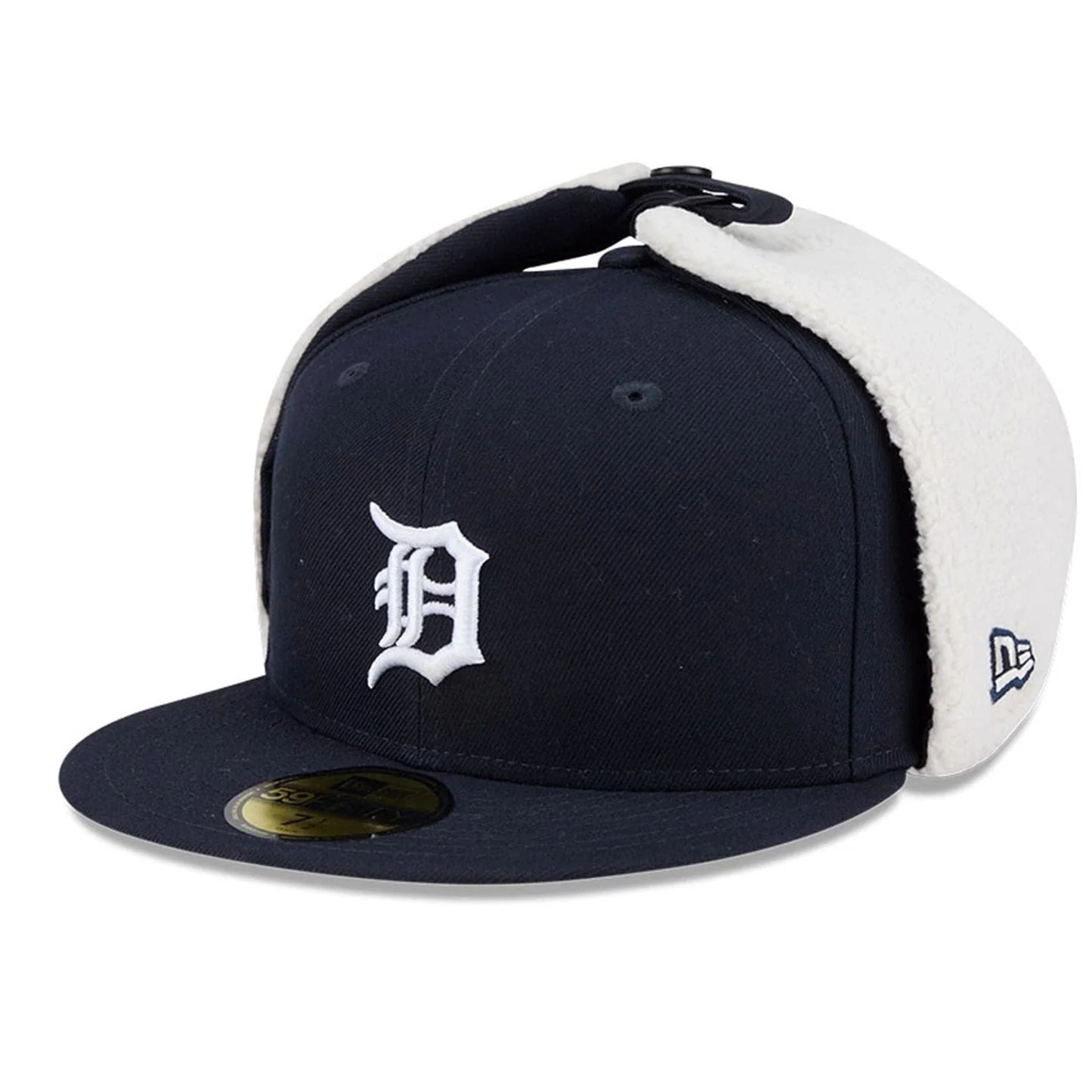 New Era Derhúfa - Detroit tigers navy 59Fifty Dogear Fitted Hat