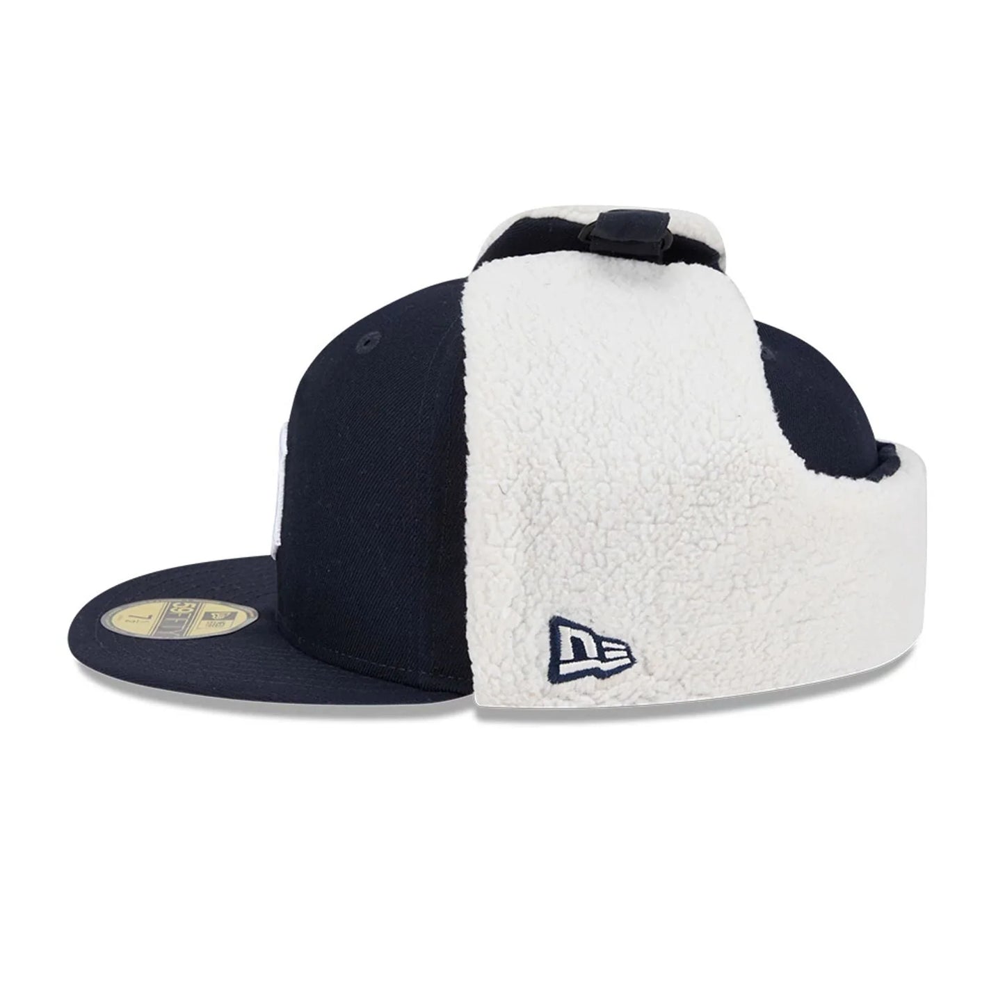 New Era Derhúfa - Detroit tigers navy 59Fifty Dogear Fitted Hat