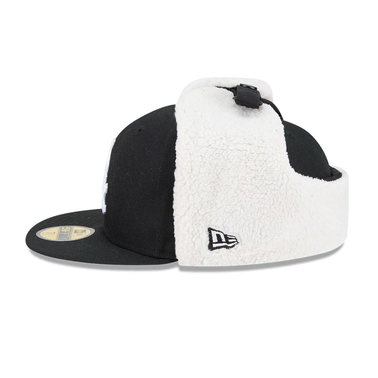 New Era Derhúfa - Chicago White Sox Black 59Fifty Dogear Fitted Hat