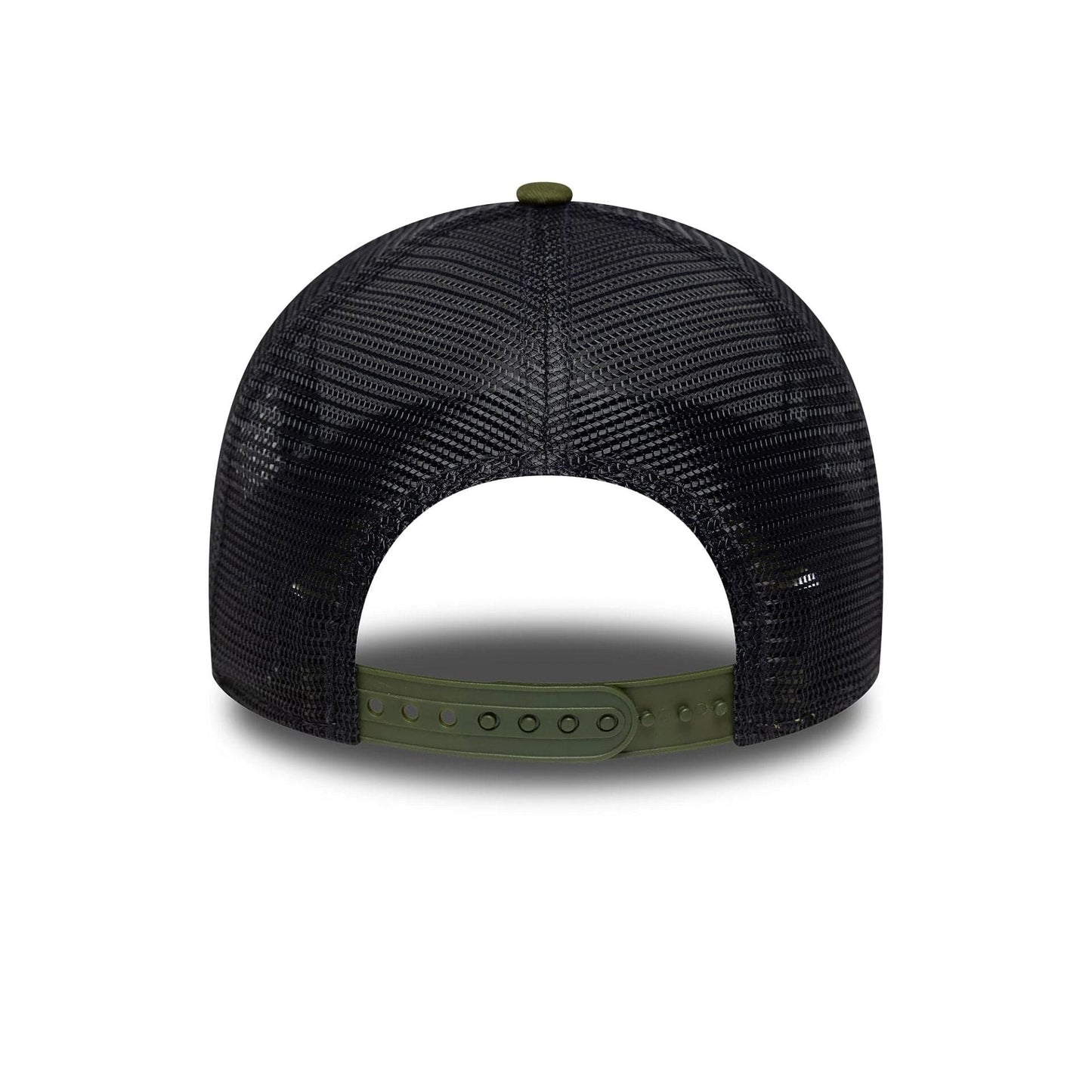 New Era Derhúfa - New Era Patch Dark Green 9FORTY A-Frame Trucker Adjustable Cap