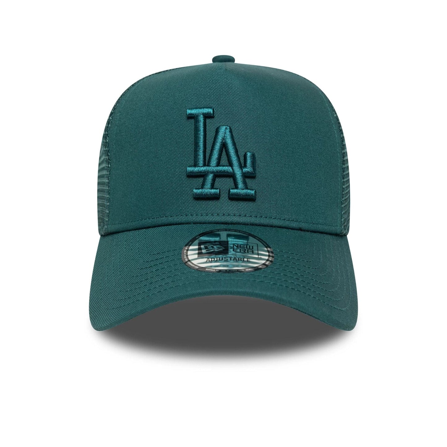 New Era Derhúfa - LA Dodgers MLB League Essential Dark Green 9FORTY A-Frame Trucker Adjustable Cap