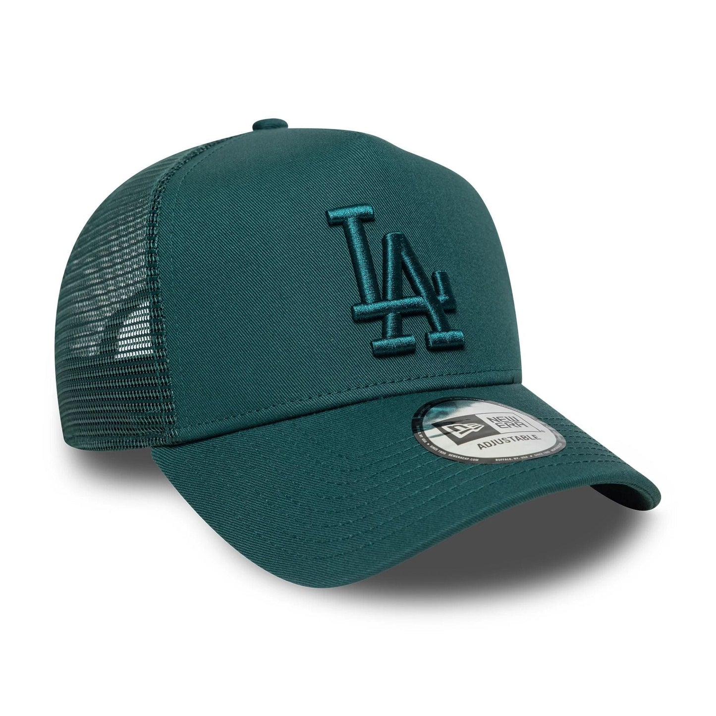 New Era Derhúfa - LA Dodgers MLB League Essential Dark Green 9FORTY A-Frame Trucker Adjustable Cap