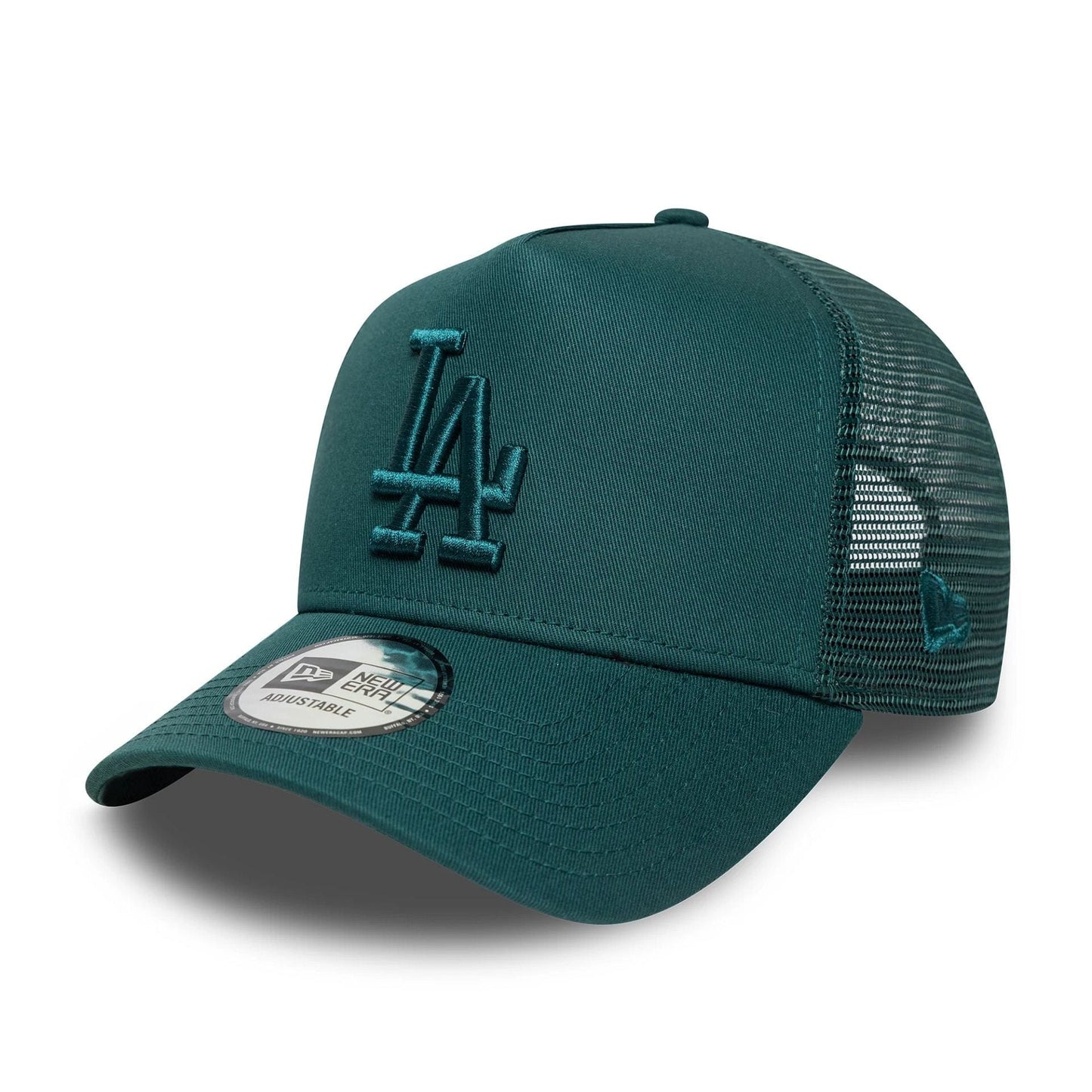 New Era Derhúfa - LA Dodgers MLB League Essential Dark Green 9FORTY A-Frame Trucker Adjustable Cap