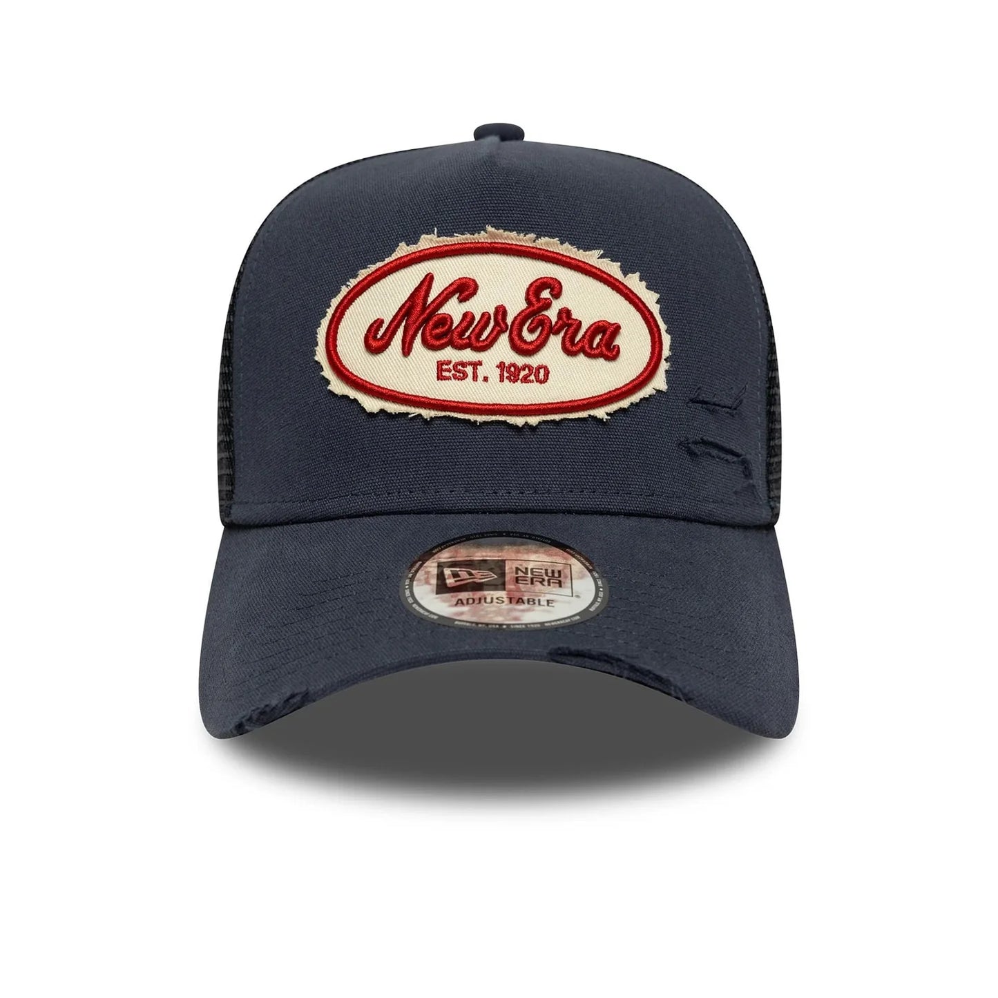 New Era Derhúfa - new era oval patch 9FORTY A-Frame Trucker Adjustable Cap