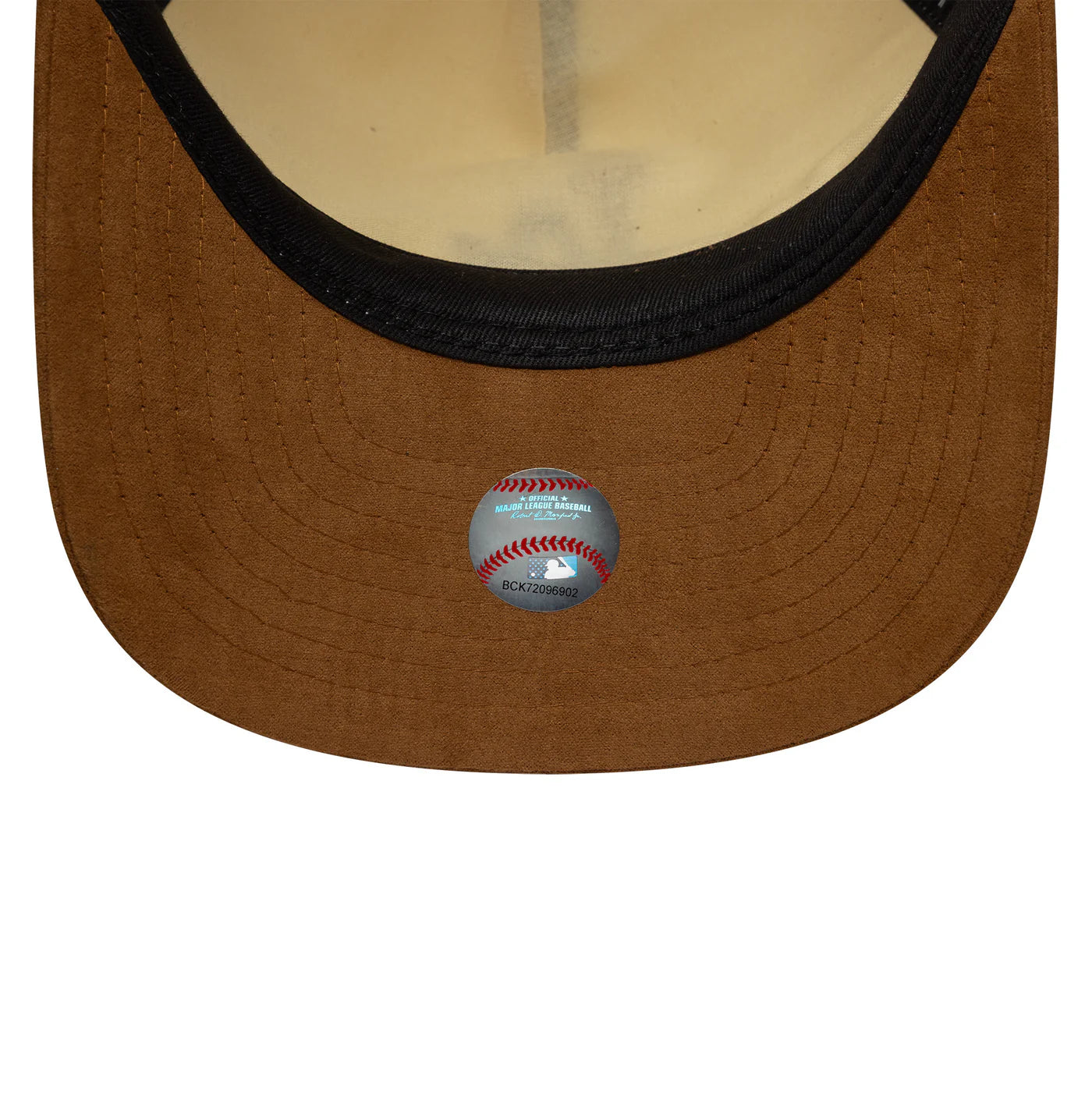 New Era Derhúfa - LA MLB Suede Visor Light Beige 9FIFTY A-Frame Snapback Cap