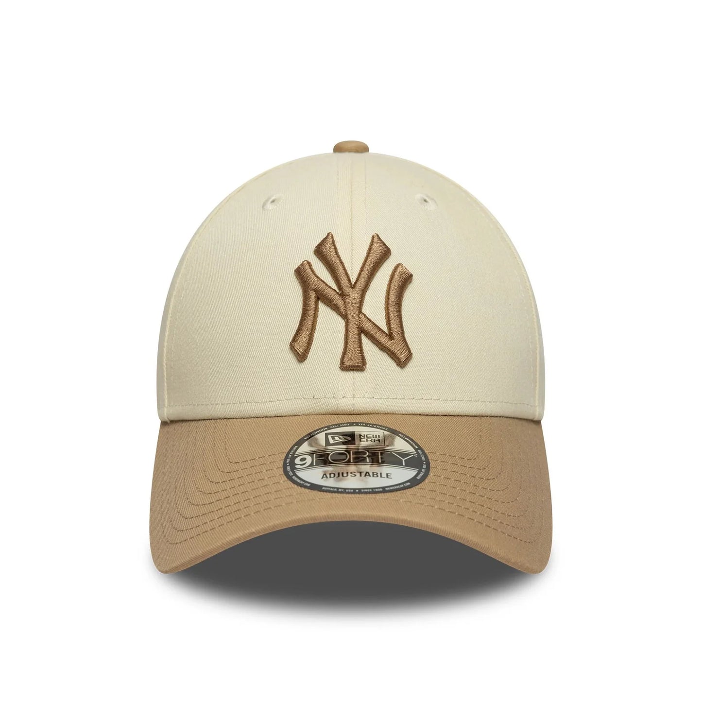 New Era Derhúfa - New York Yankees Essential sand/brown 9FORTY Cap