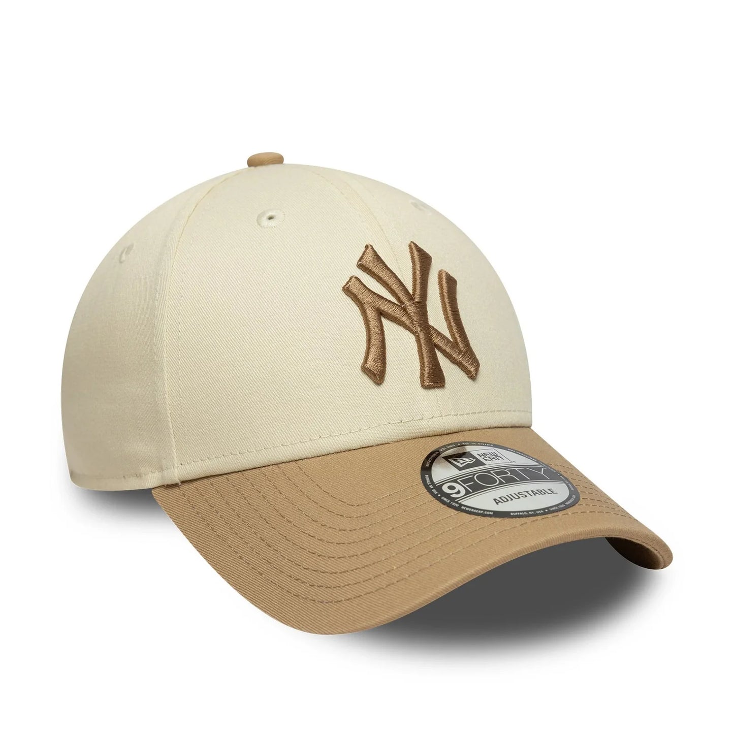 New Era Derhúfa - New York Yankees Essential sand/brown 9FORTY Cap
