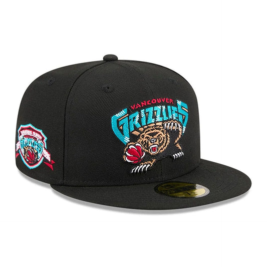 New era Derhúfa - Vancouver Grizzlies NBA Hardwood Classic Black 59FIFTY Fitted Cap