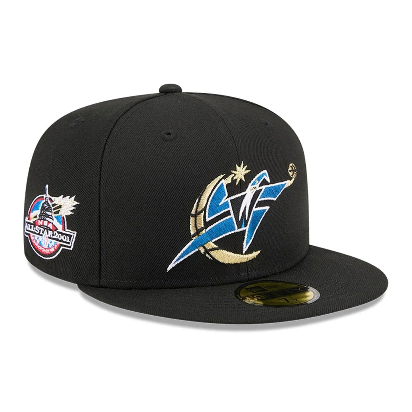 New era Derhúfa - 59FIFTY Fitted Washington Wizards NBA Hardwood Classic Nero