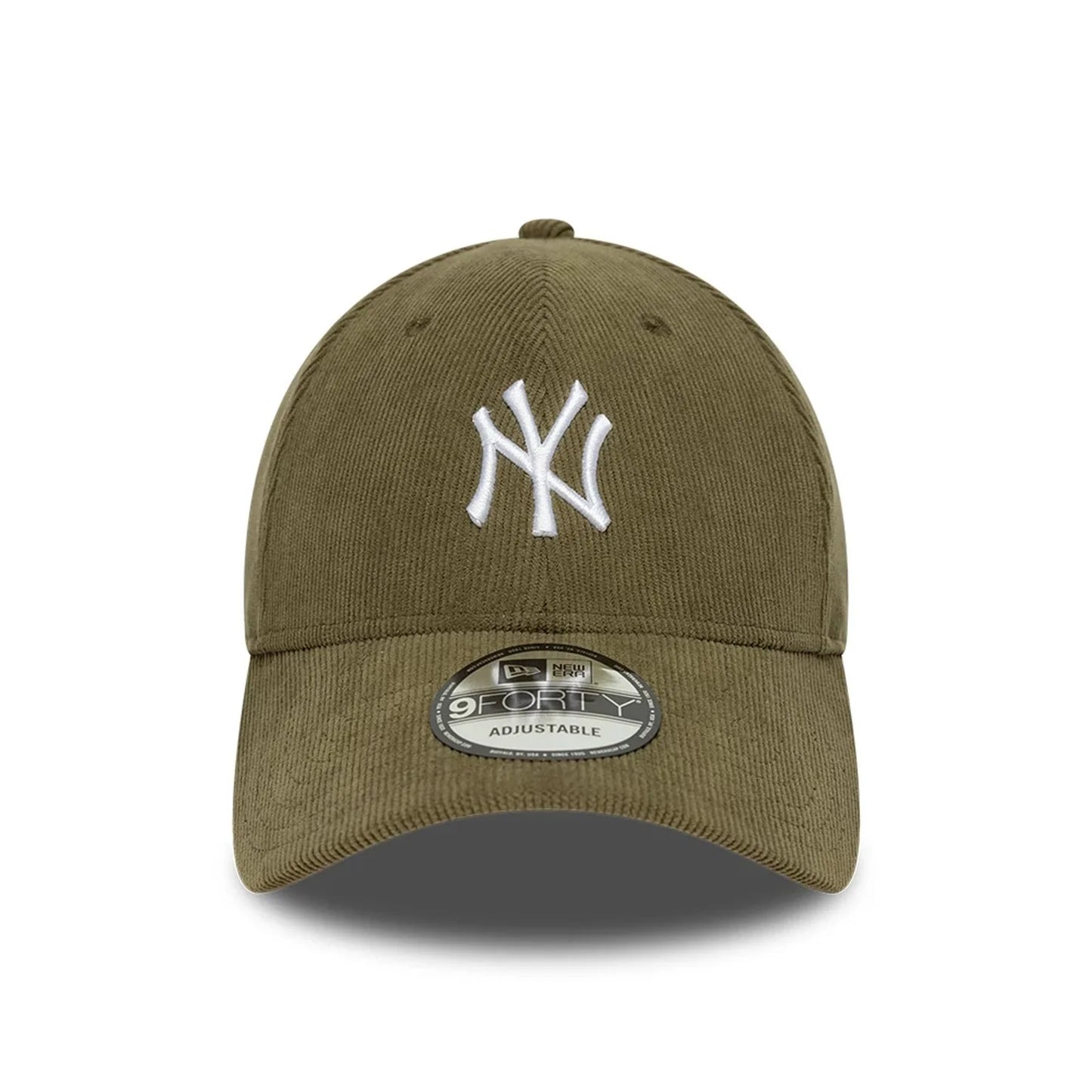 New era derhúfa - New York Yankees MLB Soft Cord Dark Green 9FORTY Adjustable Cap