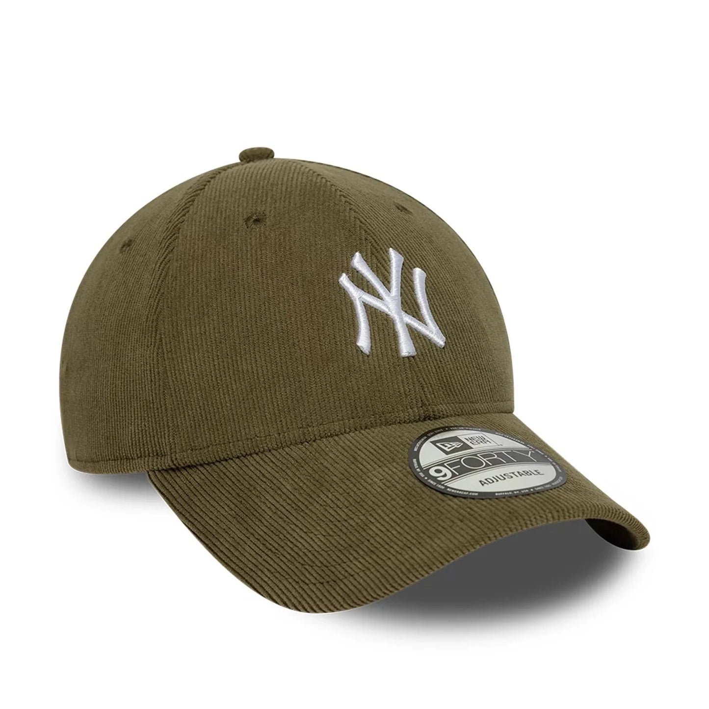 New era derhúfa - New York Yankees MLB Soft Cord Dark Green 9FORTY Adjustable Cap