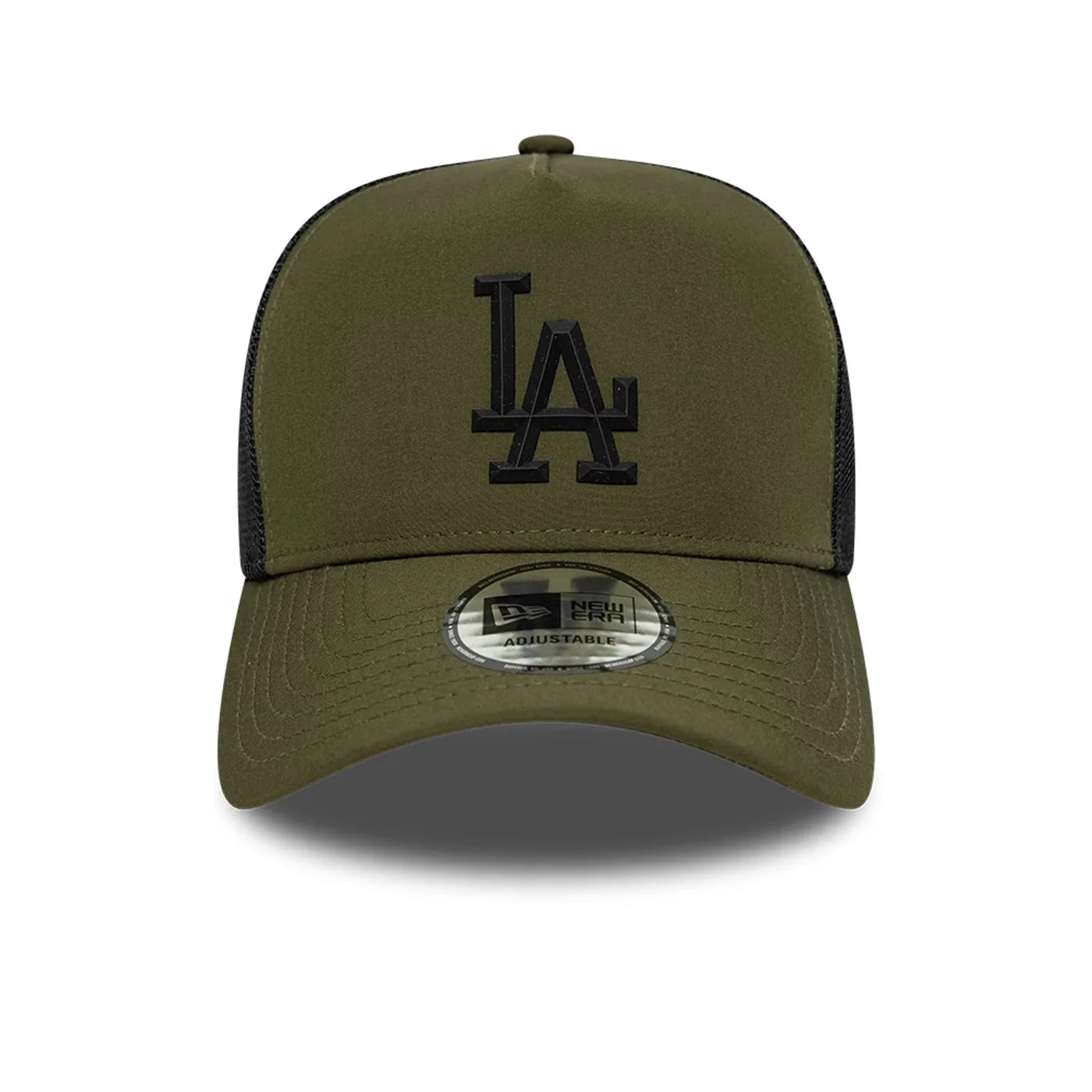 New Era Derhúfa - LA Dodgers MLB Sport Dark Green 9FORTY A-Frame Trucker Adjustable Cap