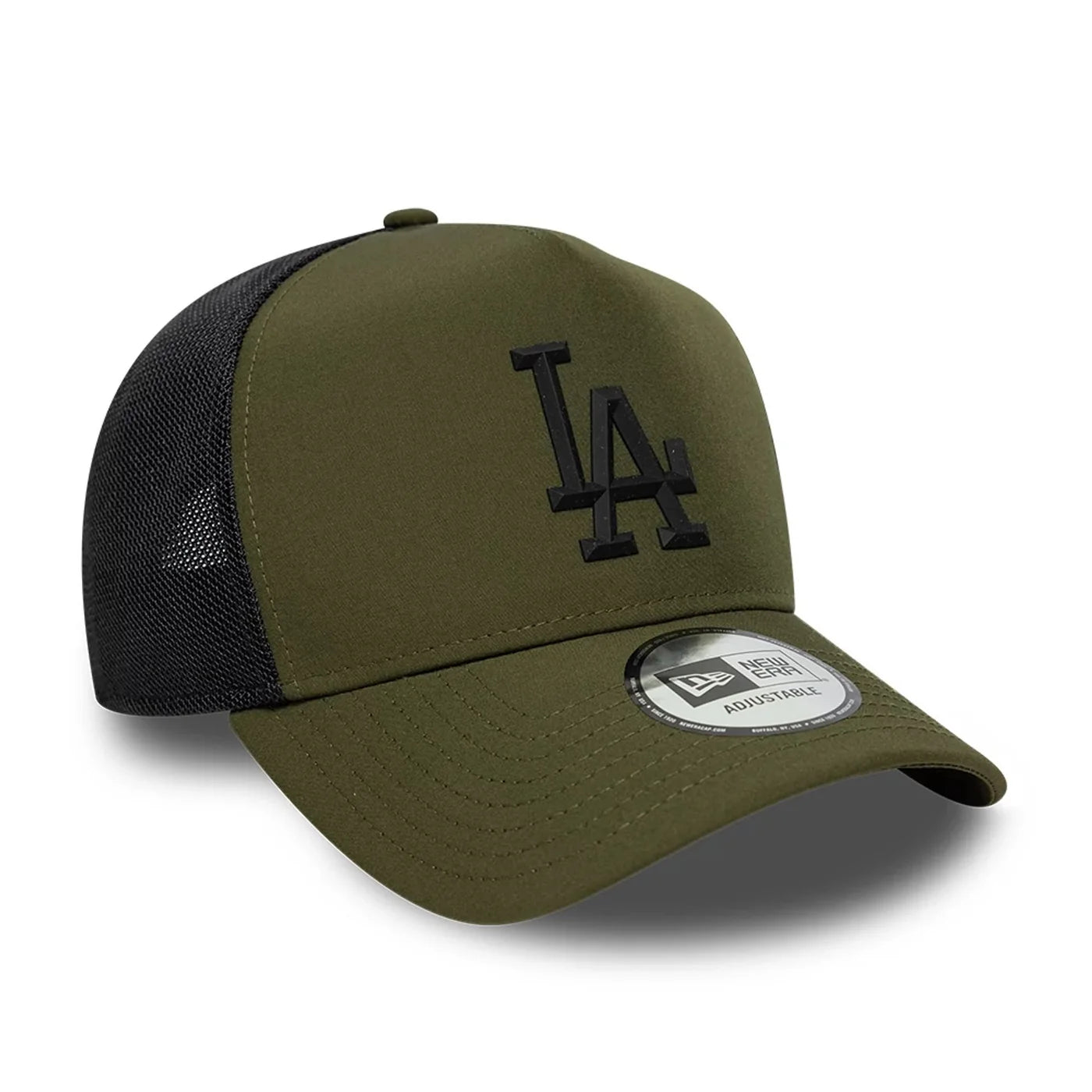 New Era Derhúfa - LA Dodgers MLB Sport Dark Green 9FORTY A-Frame Trucker Adjustable Cap