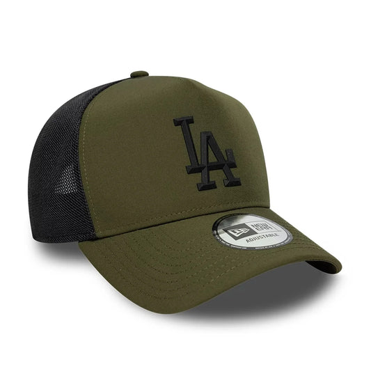 New Era Derhúfa - LA Dodgers MLB Sport Dark Green 9FORTY A-Frame Trucker Adjustable Cap