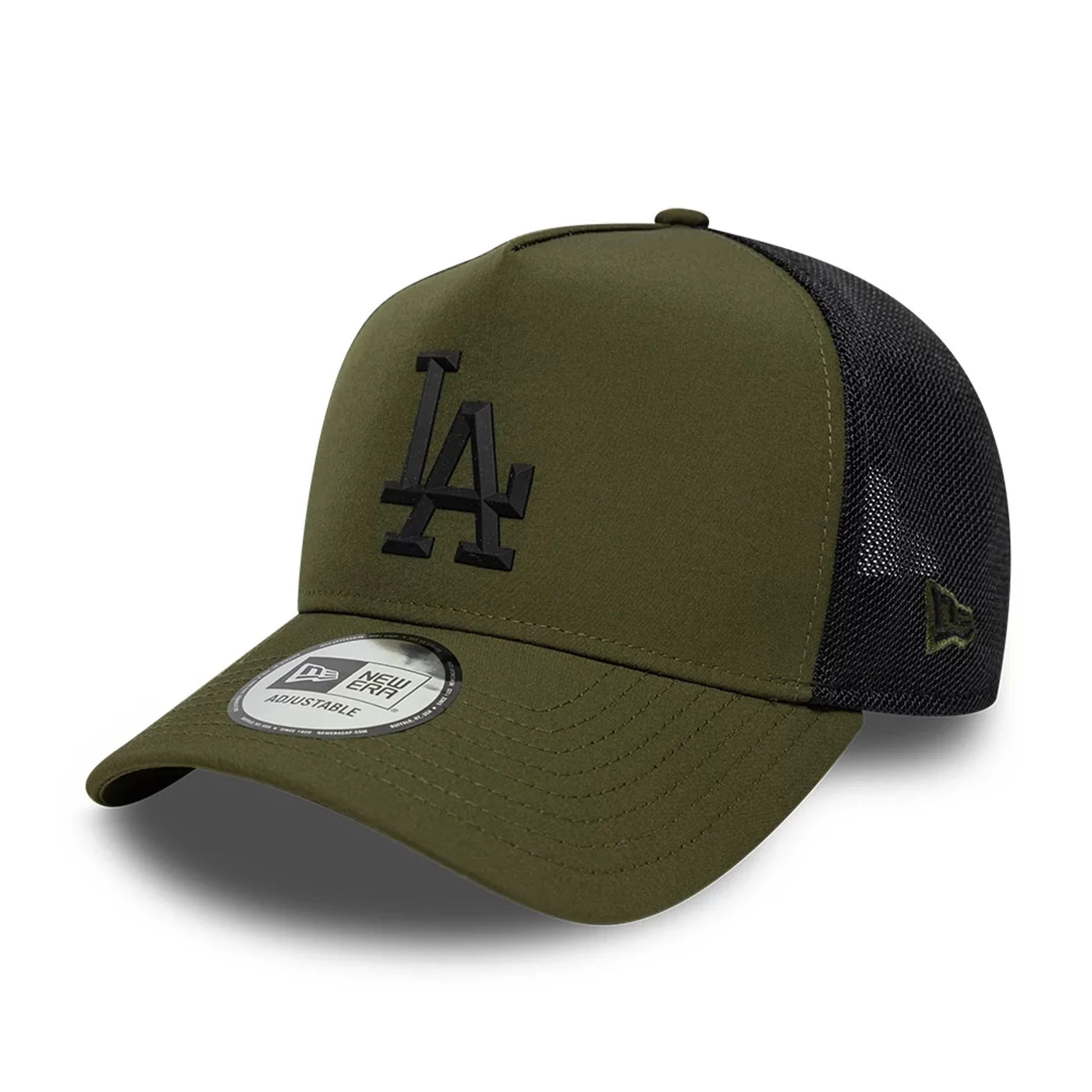 New Era Derhúfa - LA Dodgers MLB Sport Dark Green 9FORTY A-Frame Trucker Adjustable Cap