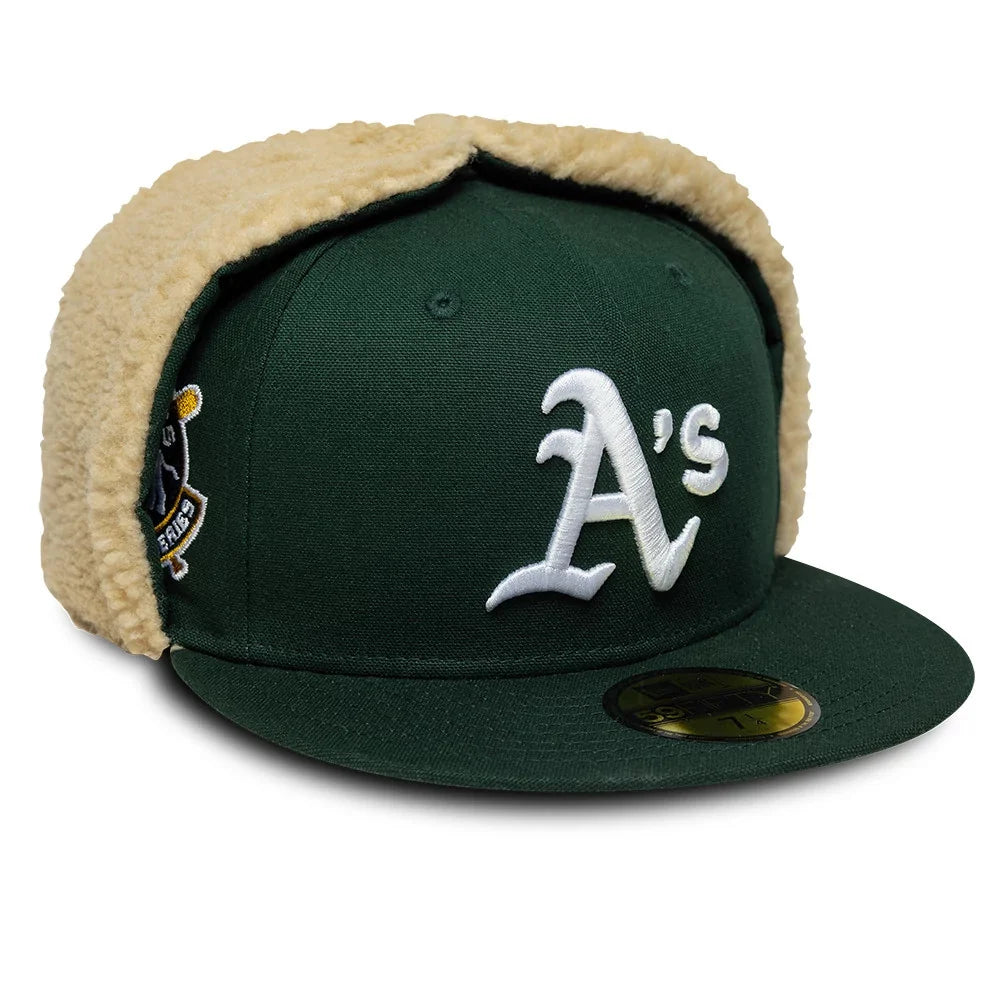 New Era Derhúfa - Athletics MLB World Series Dark Green Dogear 59FIFTY Fitted Cap