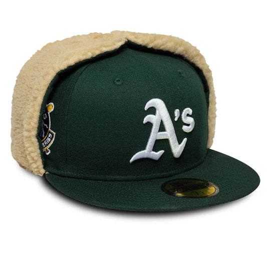 New Era Derhúfa - Athletics MLB World Series Dark Green Dogear 59FIFTY Fitted Cap