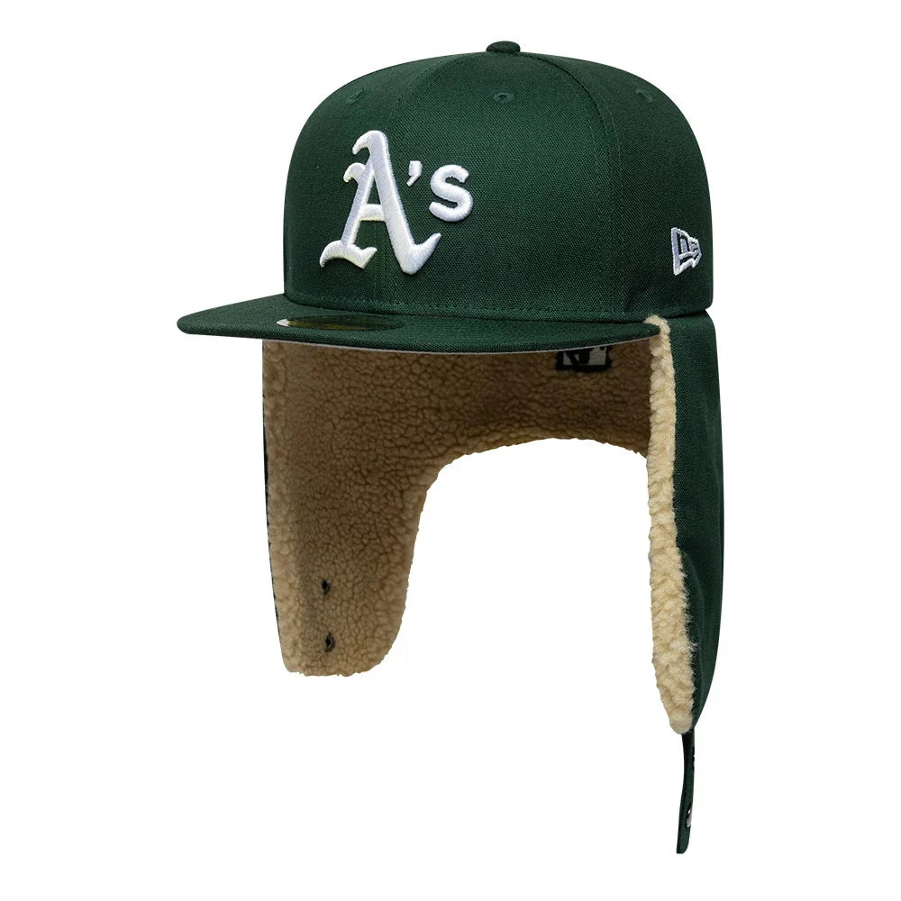 New Era Derhúfa - Athletics MLB World Series Dark Green Dogear 59FIFTY Fitted Cap