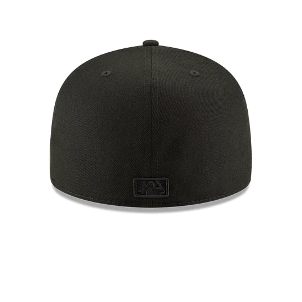 New era derhúfa - Oakland Athletics MLB Black On Black 59FIFTY