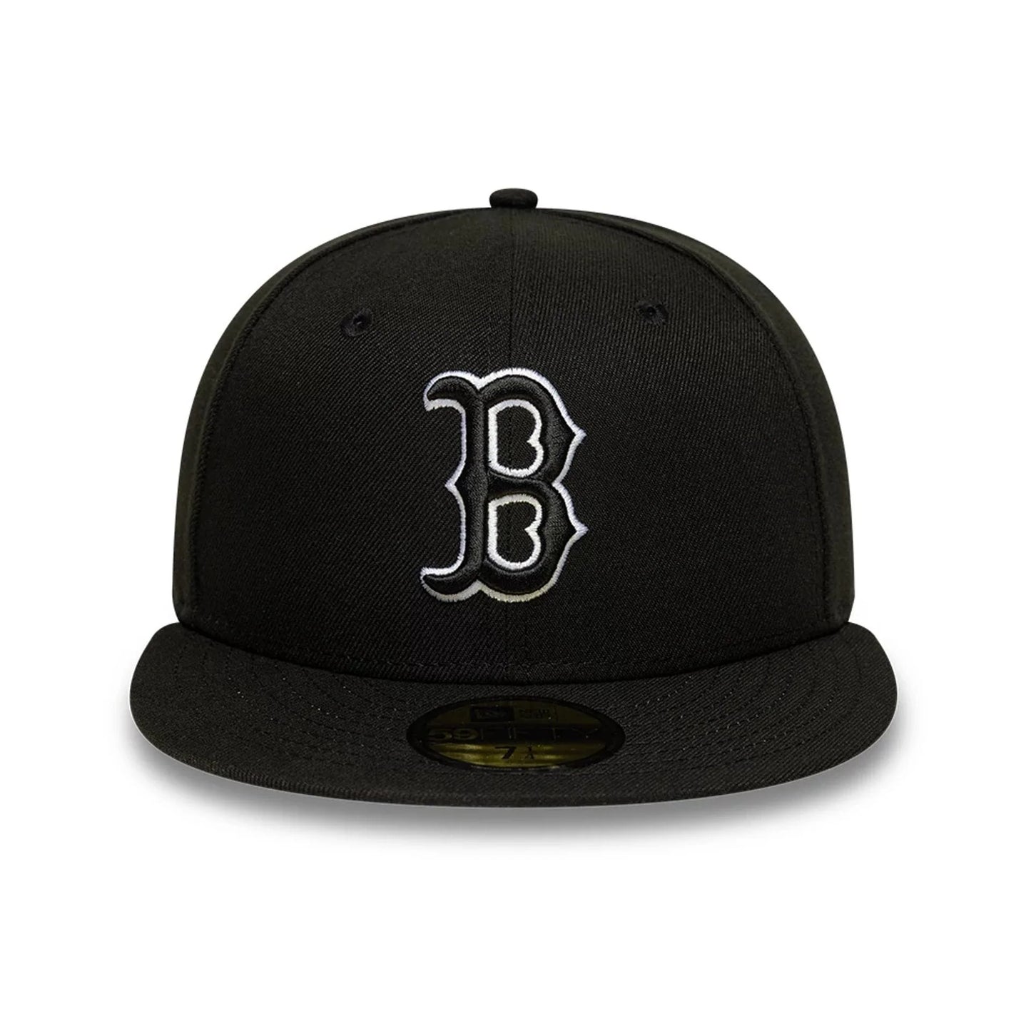 New era derhúfa - Boston Red Sox MLB Black 59FIFTY Fitted Cap