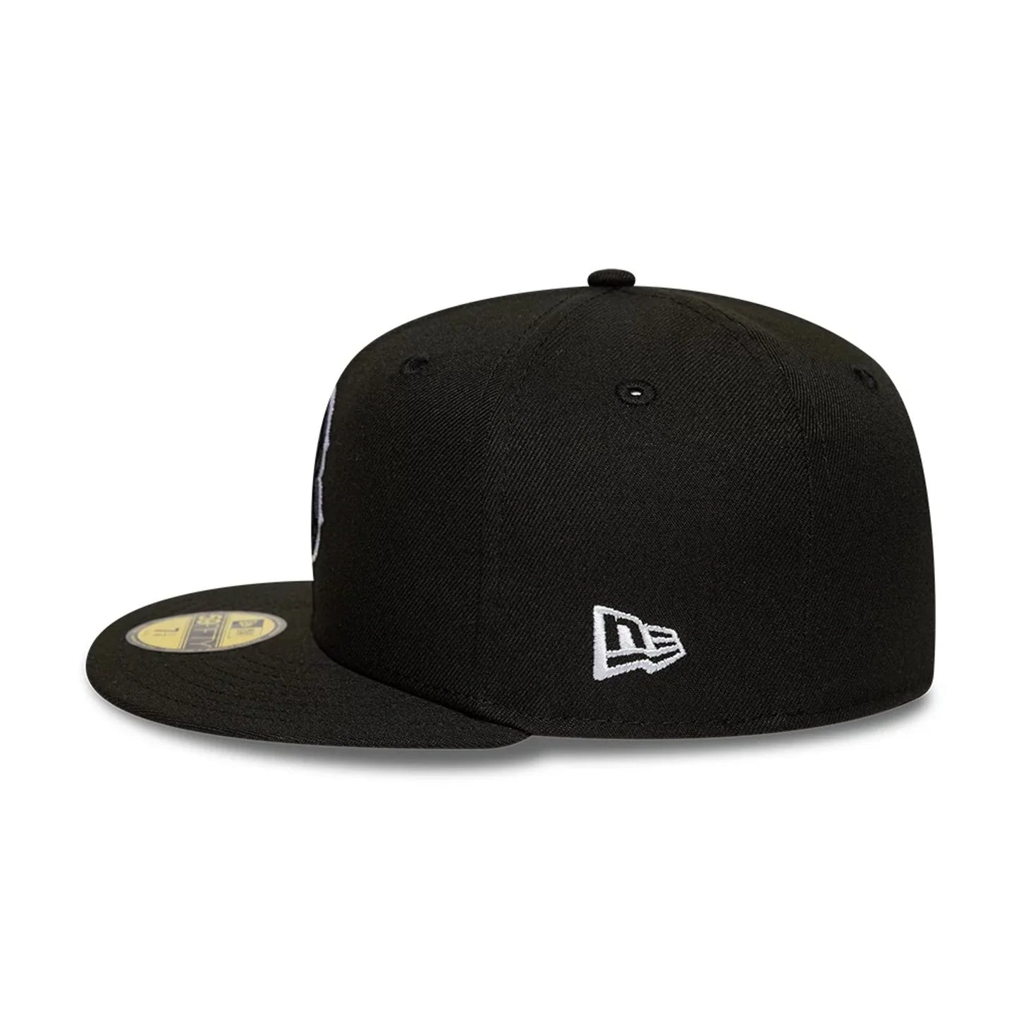 New era derhúfa - Boston Red Sox MLB Black 59FIFTY Fitted Cap
