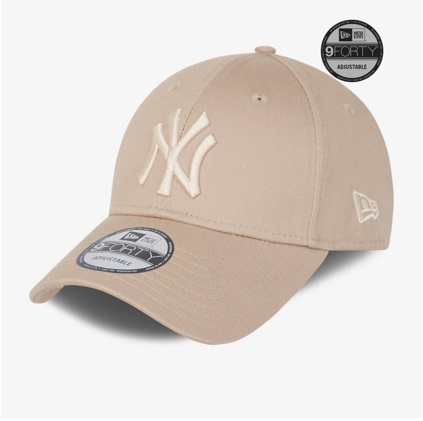 New era derhúfa - New York Yankees MLB Colour Essentials Beige 9FORTY Cap