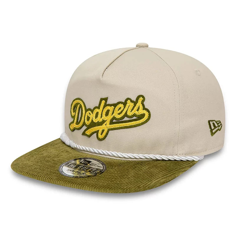 New Era derhúfa - LOS DOD MLB Cord Visor Green Golfer Adjustable Cap