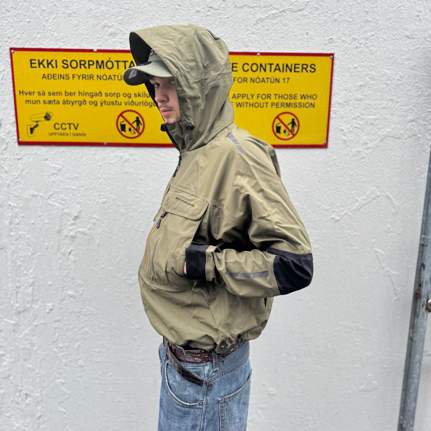 Regn jakki - Cropped - 10.000mm vatnsheldni - Savage