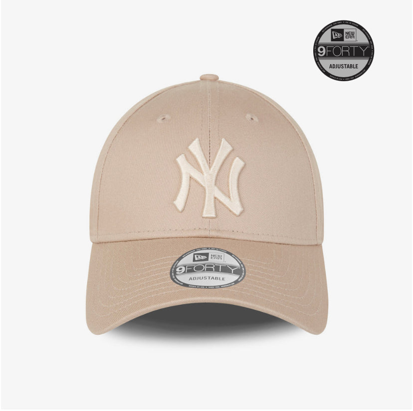 New era derhúfa - New York Yankees MLB Colour Essentials Beige 9FORTY Cap