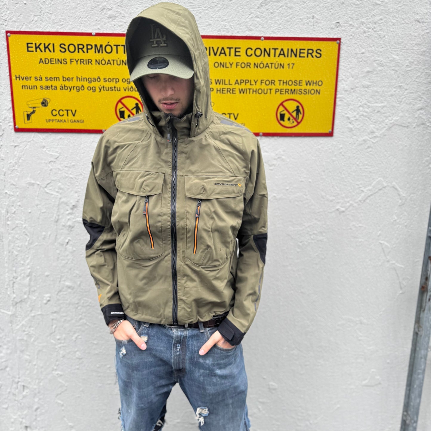 Regn jakki - Cropped - 10.000mm vatnsheldni - Savage