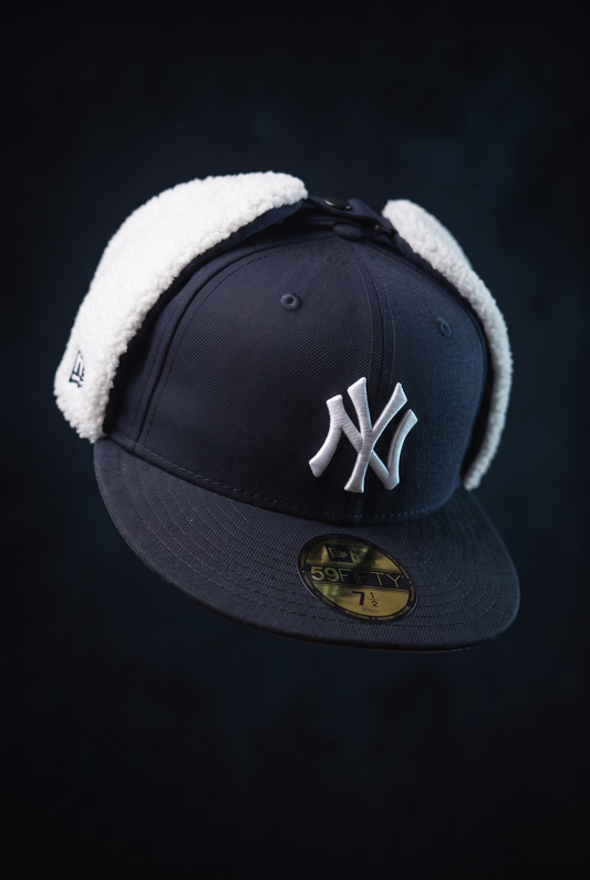 New Era Derhúfa - NY yankees navy 59Fifty Dogear Fitted Hat