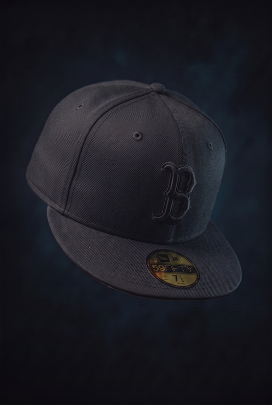 New era derhúfa - Boston Red Sox Black Tonal 59FIFTY Fitted