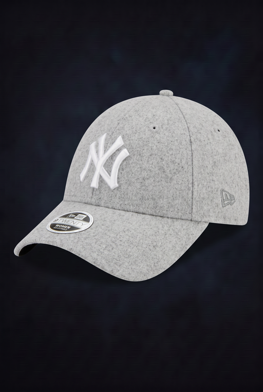 New era derhúfa - New York Yankees MLB Women's Wool 9FORTY adjustable cap