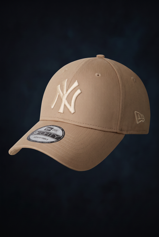 New era derhúfa - New York Yankees MLB Colour Essentials Beige 9FORTY Cap