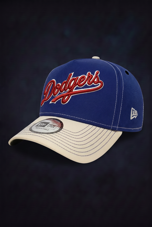 New Era Derhúfa - LA Dodgers MLB City Icon Dark Blue 9FORTY E-Frame Adjustable Cap