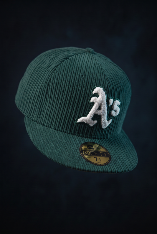 New Era Derhúfa - Oakland Athletics CHENILLE POP 59Fifty Fitted Hat