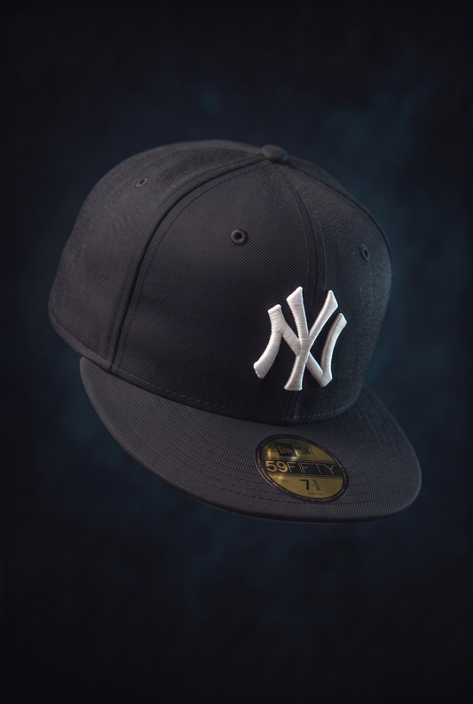 New Era Derhúfa - New York Yankees Essential Black 59FIFTY Cap