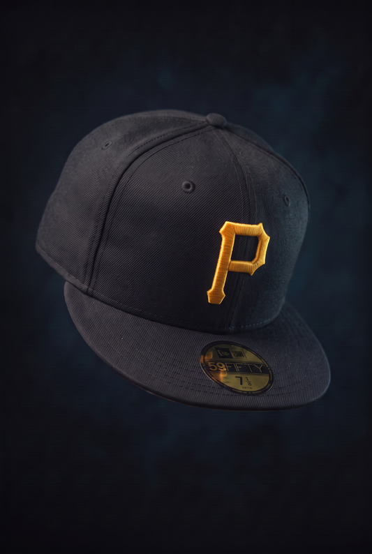 New Era Derhúfa - Pittsburgh Pirates Authentic On Field Game Black 59FIFTY Cap