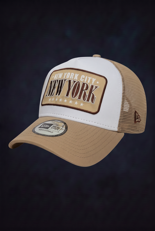 New Era Derhúfa - New era location patch trucker New York