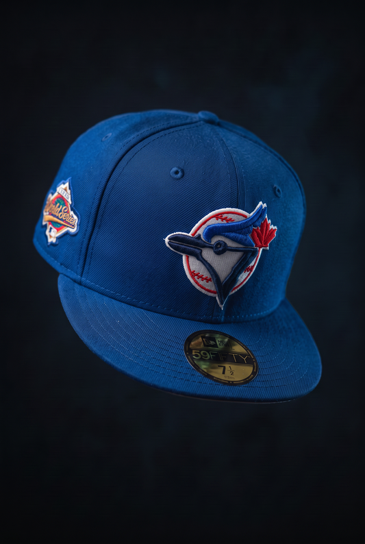 New Era Derhúfa - Toronto Blue Jays MLB World Series Blue 59FIFTY Fitted Cap