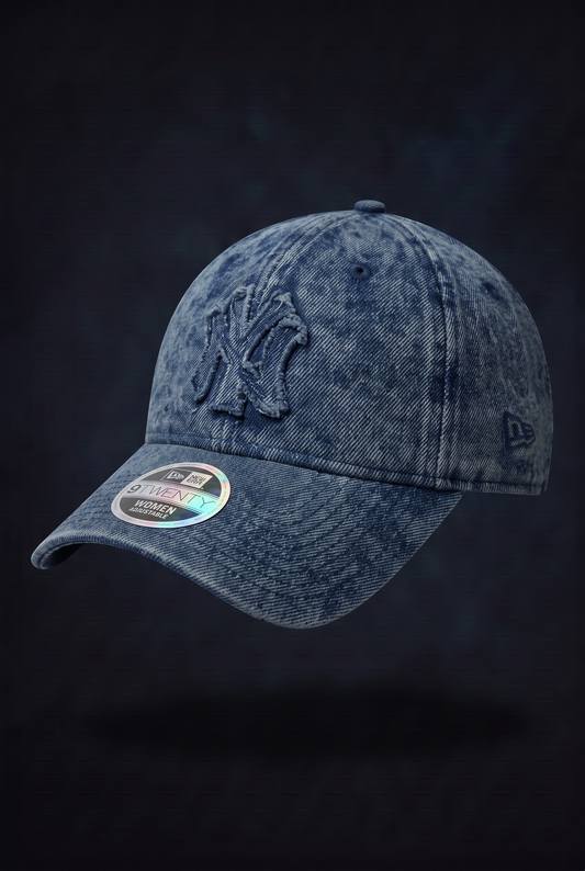 New Era Derhúfa - New Era League Essential 9Forty New York Yankees Cap - Denim wm´s