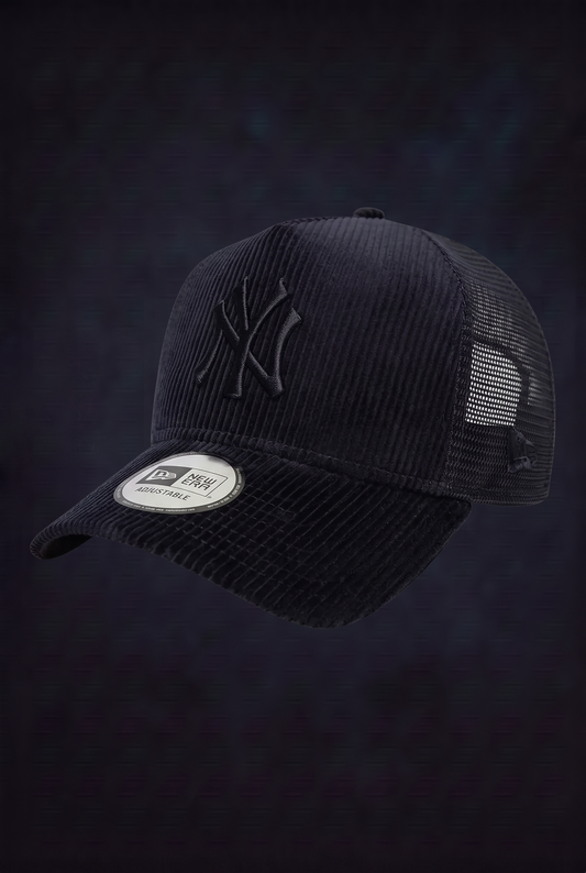New Era Derhúfa - TONAL CORD - Trucker Cap - New York Yankees - Navy