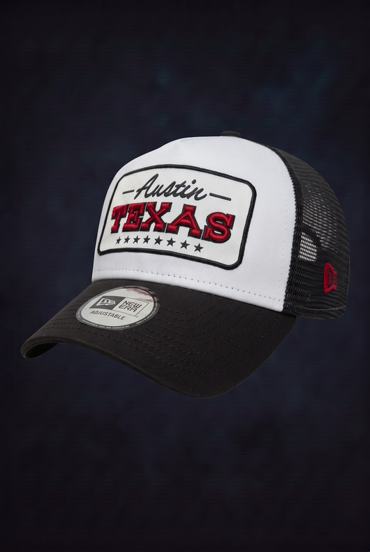 New Era Derhúfa - New era location patch trucker Texas