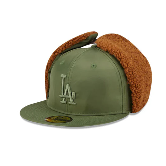 New era Derhúfa - New Era x Alpha Industries - LA Dodgers Dog Ear Hat Green