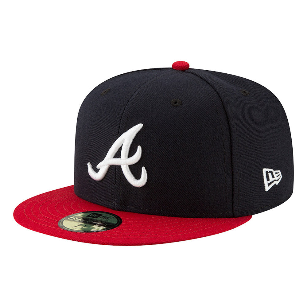 New Era Derhúfa - Atlanta Braves Authentic On Field Home Navy 59FIFTY Cap