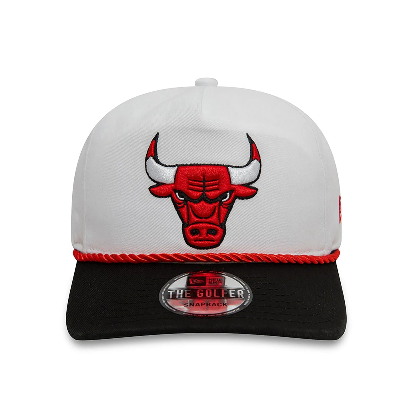 New Era Derhúfa - Chicago Bulls Washed NBA White Golfer Snapback Cap