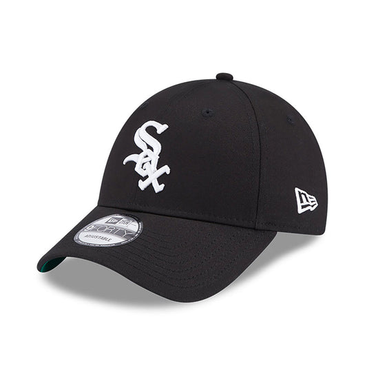 New Era Derhúfa - Chicago White Sox Team Side Patch Black 9FORTY Adjustable Cap