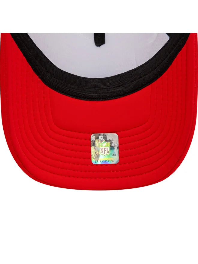 New Era Derhúfa - Casquette 9FORTY A-Frame Trucker San Francisco 49ers Super Bowl Rouge