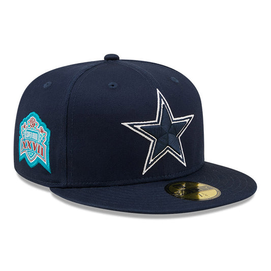 Era Derhúfa -Dallas Cowboys Side Patch Navy 59FIFTY Fitted Cap