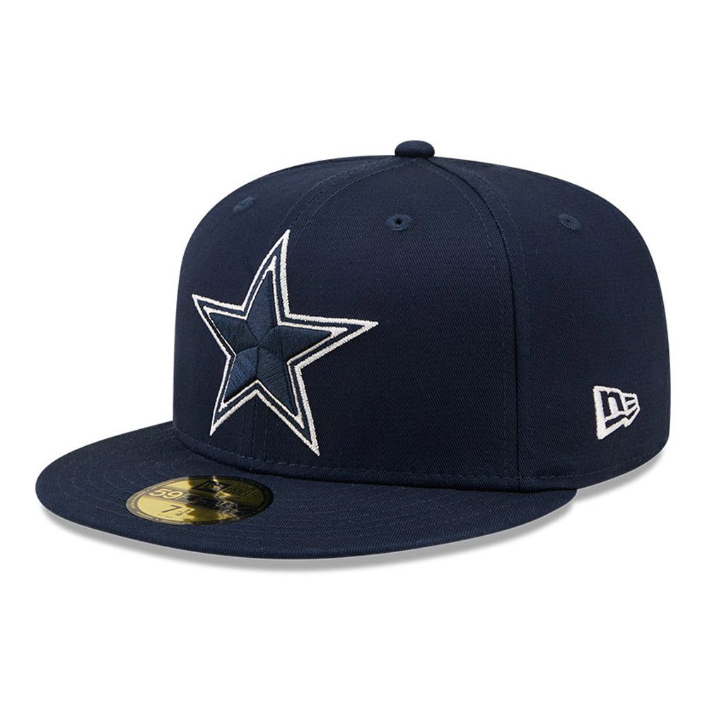 Era Derhúfa -Dallas Cowboys Side Patch Navy 59FIFTY Fitted Cap